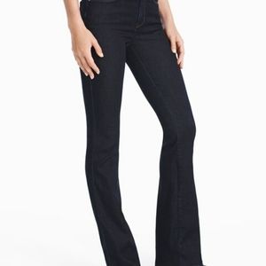 White House Black Market Jeans Mid Rise Flare size 2